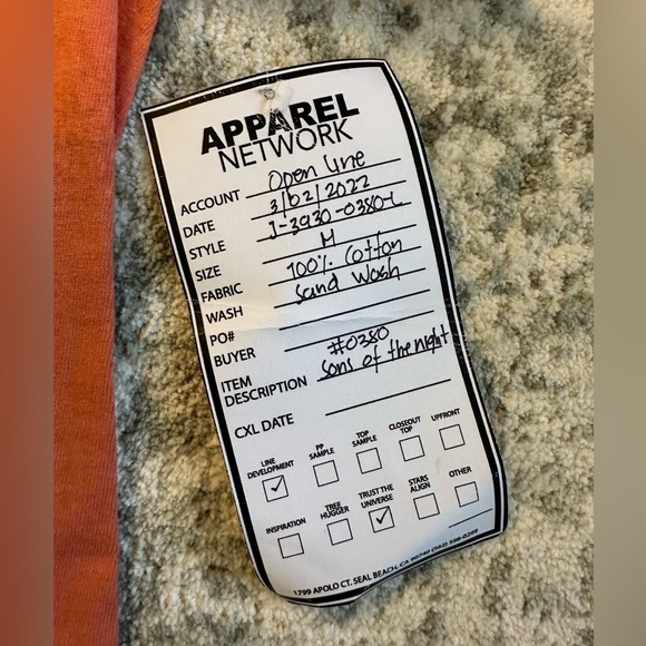 Vintage-Inspired “Sons of the Night” Graphic Tee - Trust the Universe - Size M - Picture 5 of 8